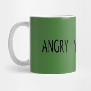 angry young man Mug